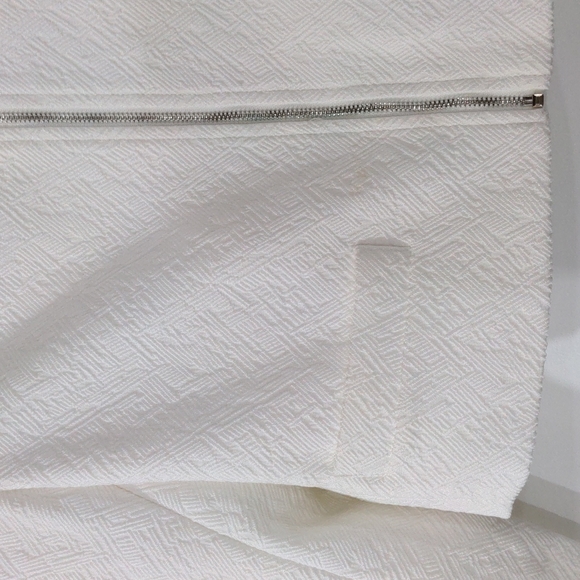 Almost Famous white cropped top suit jacket Size S - Picture 3 of 3